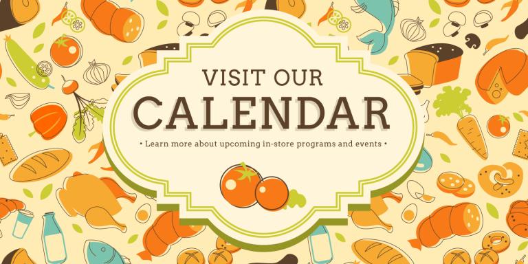 Visit our calendar!